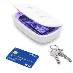 Morphie cell phone charger and sterilizer - NEW no box/tags. White